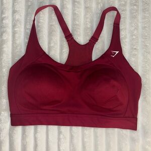 Gymshark Burgundy Sports Bra